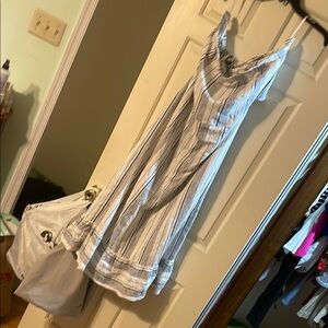 Striped Sleeveless Dress